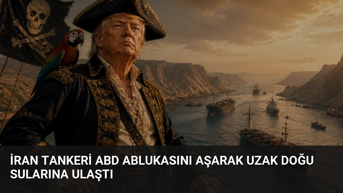 İran Tankeri ABD Ablukasını Aşarak Uzak Doğu Sularına Ulaştı