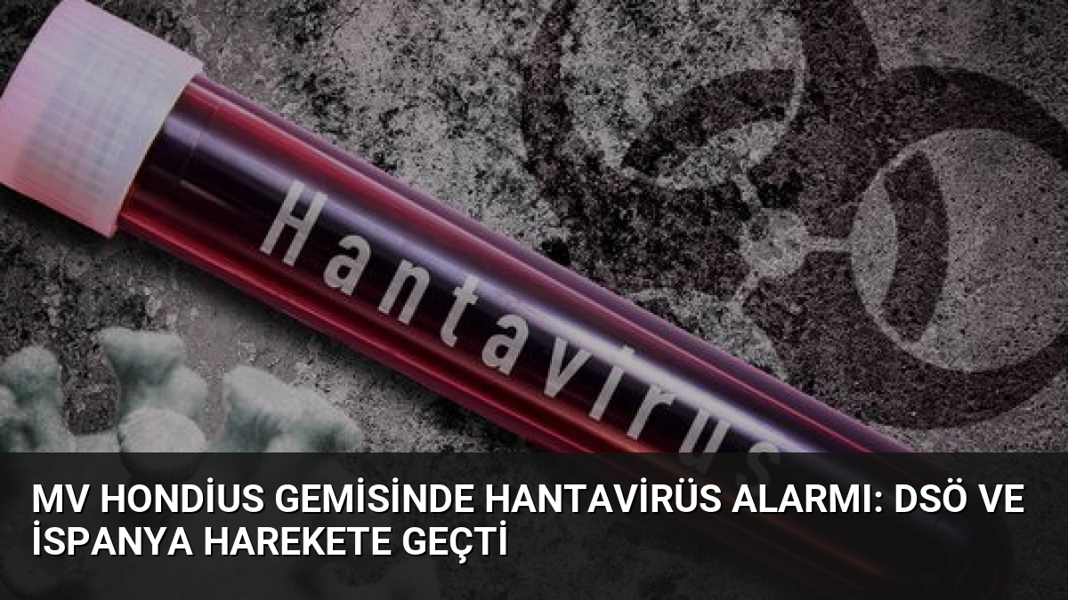 MV Hondius Gemisinde Hantavirüs Alarmı: DSÖ ve İspanya Harekete Geçti