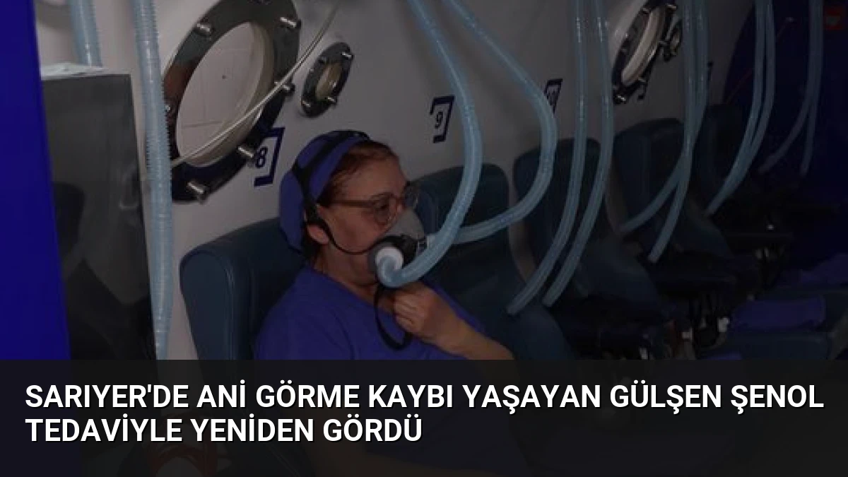 Sarıyer’de Ani Görme Kaybı Yaşayan Gülşen Şenol Tedaviyle Yeniden Gördü